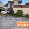 CASA EN CONDOMINIO JARDÍN PAULISTA, CHILLÁN